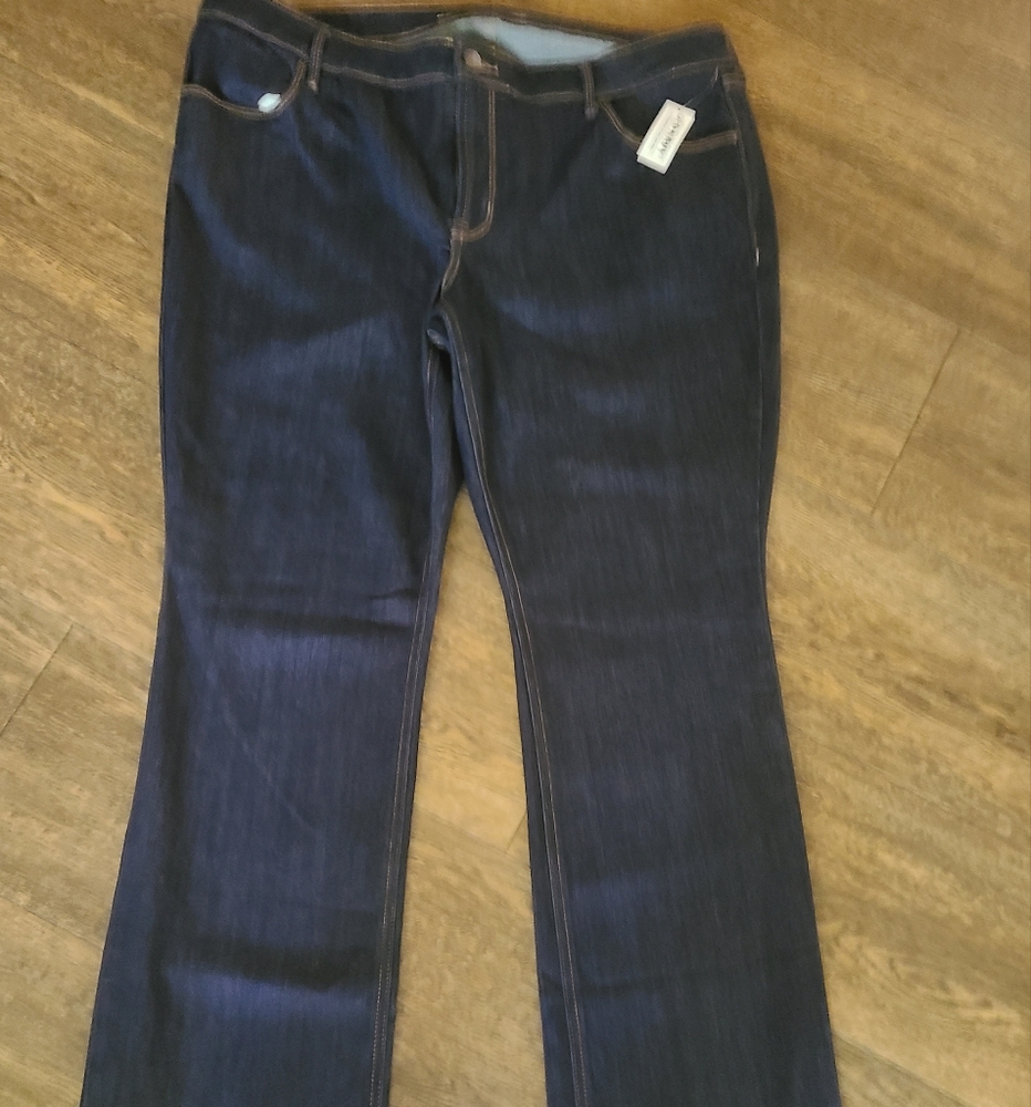 Nwt old navy kicker boot cut mid rise size 18